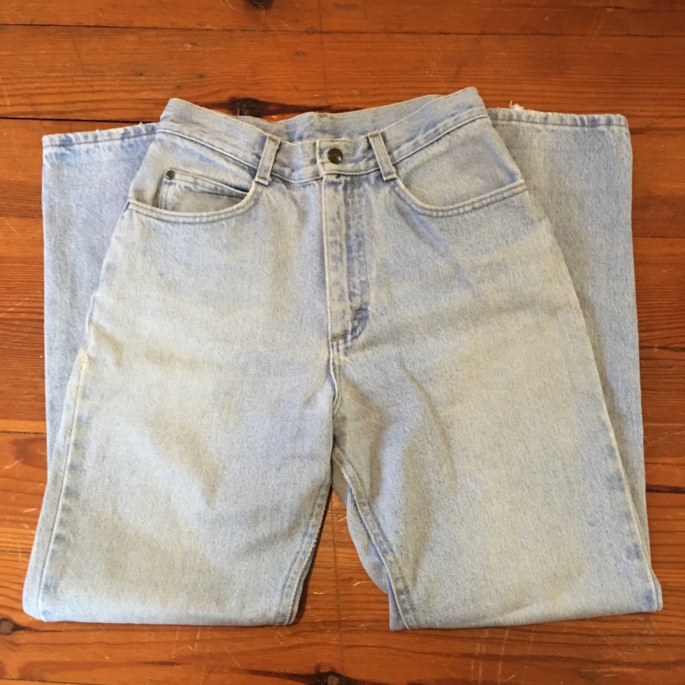 Vintage Lees Lightwash High Waisted Jeans